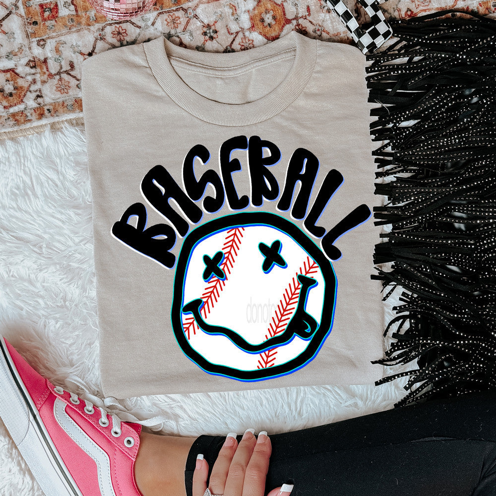 Grunge Baseball Tee