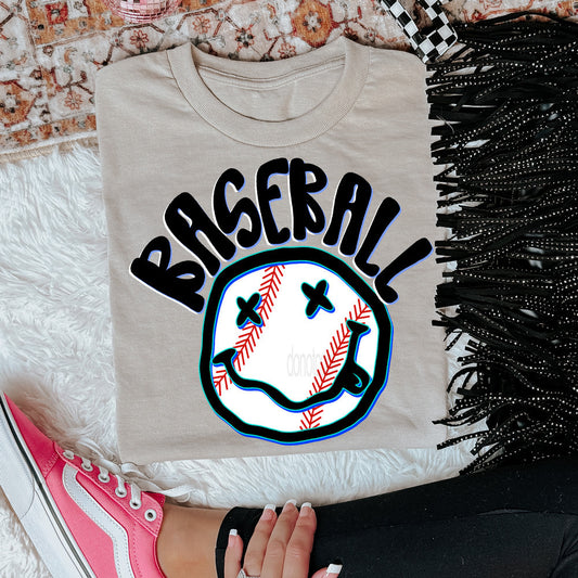 Grunge Baseball Tee