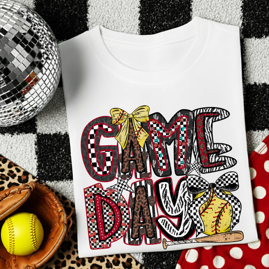 Softball Game Day Tee