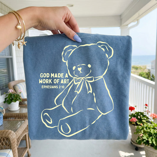 God Made a Work of Art Tee