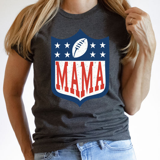 Mama Football Logo Tee
