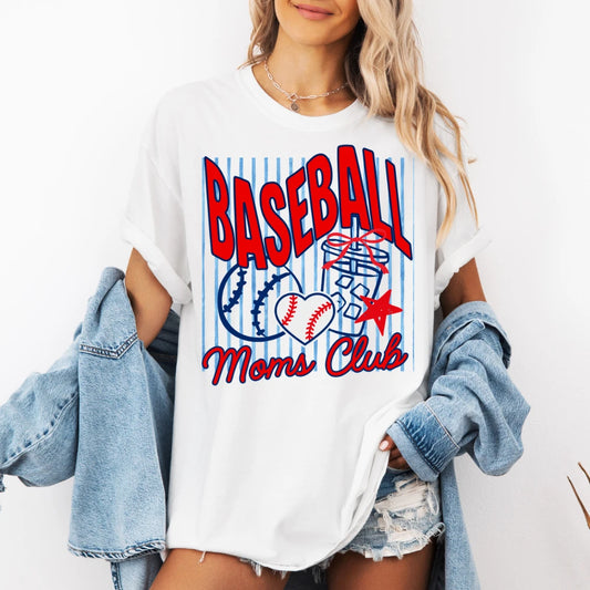 Baseball Mom's Club Tee