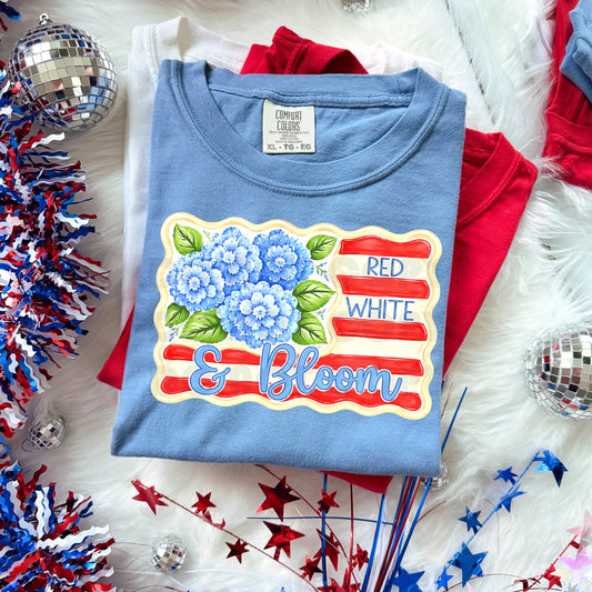 Red, White & Bloom Tee