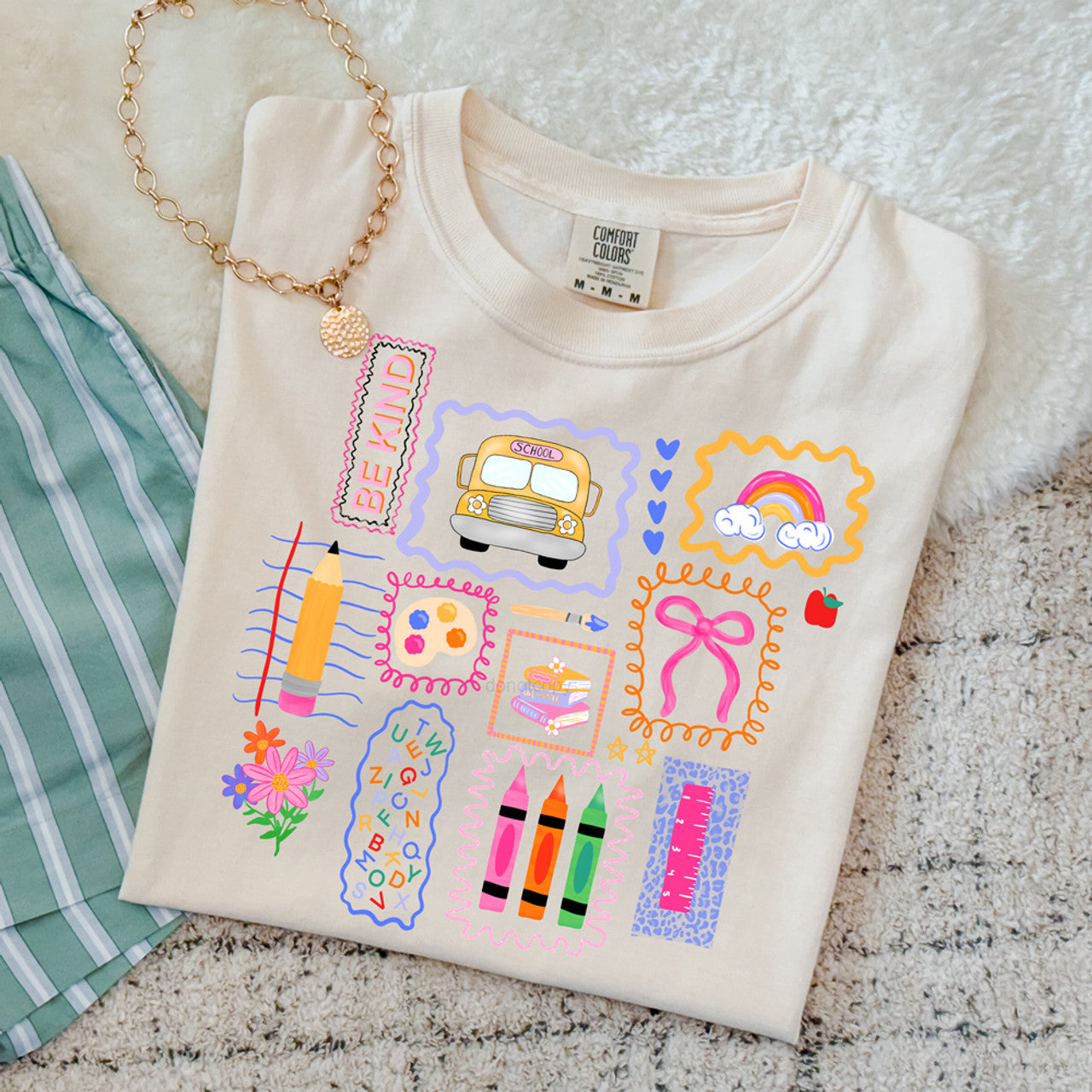 School Doodle Tee