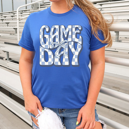 Blue Game Day Tee