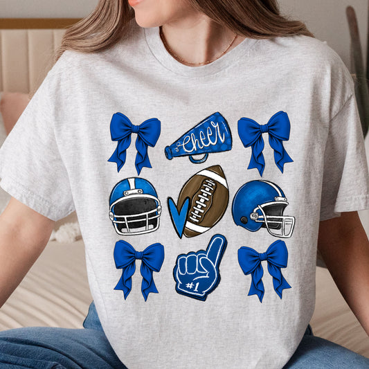 Blue Cheer Bow Tee