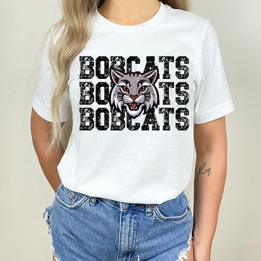 Distressed Bobcat Tee