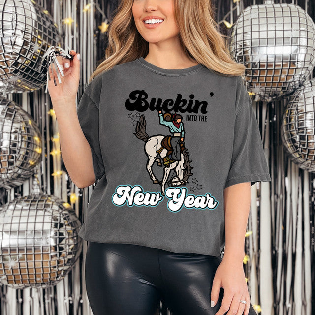 Buckin' New Year Tee