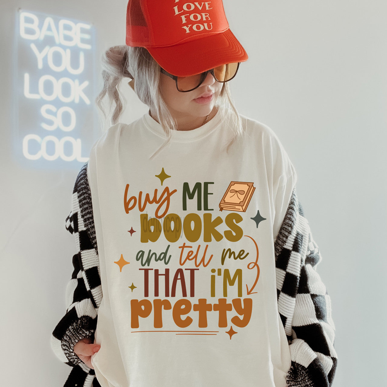 Buy Me Books Tee