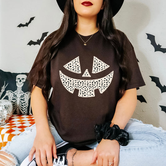 Dotted Pumpkin Tee