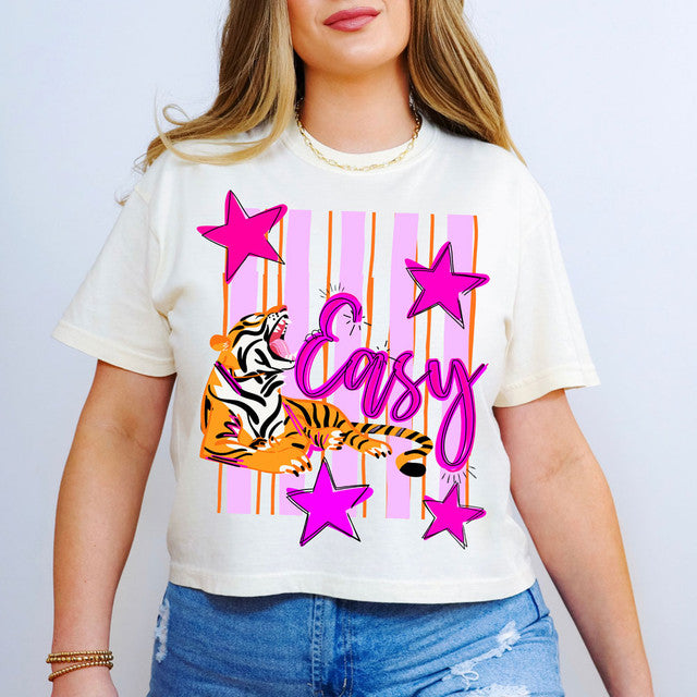 Easy Cropped Tee