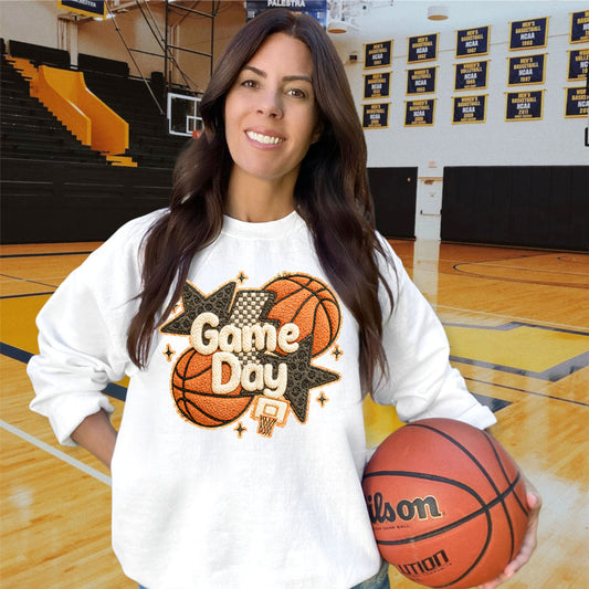 Faux Yarn Game Day Crew