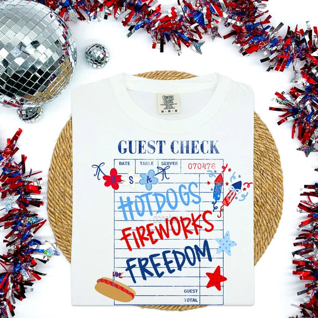 Guest Check Tee