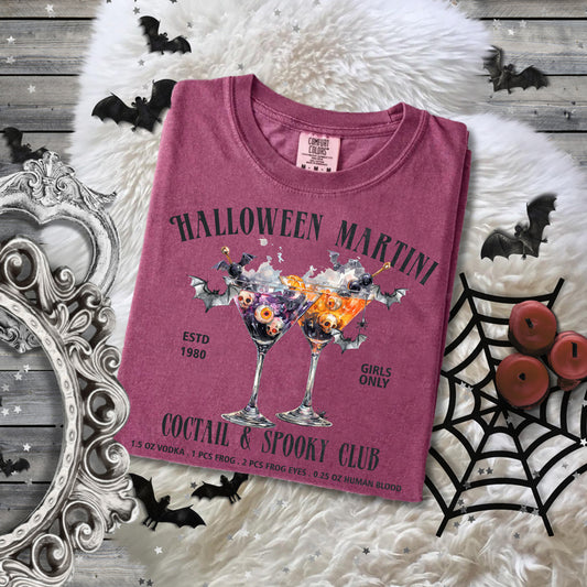 Halloween Martini Tee