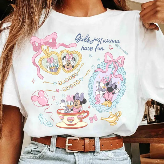 Toddler/Youth Girls Just Want Fun Tee