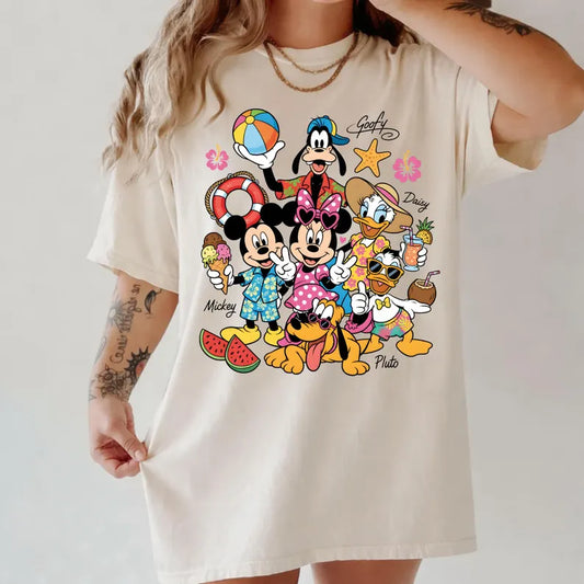 Summer Mickey & Friends Tee