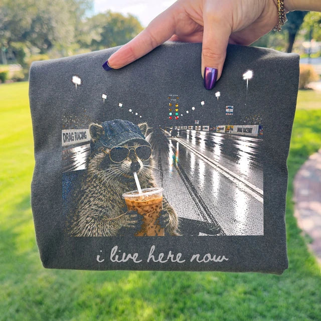 Drag Race Raccoon Tee