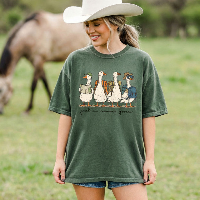 Camping Goose Tee
