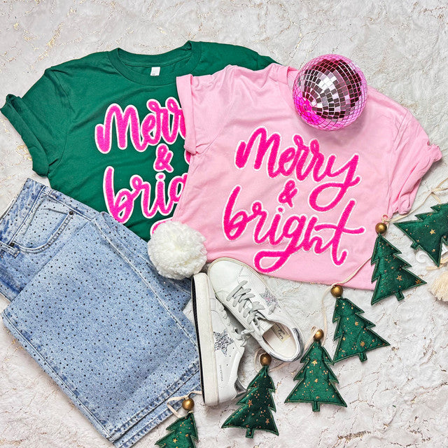 Merry & Bright Patch Tee