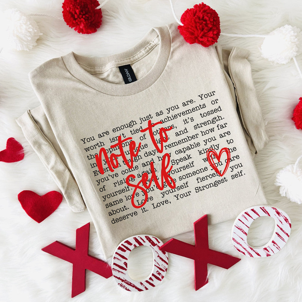 Note to Self Tee
