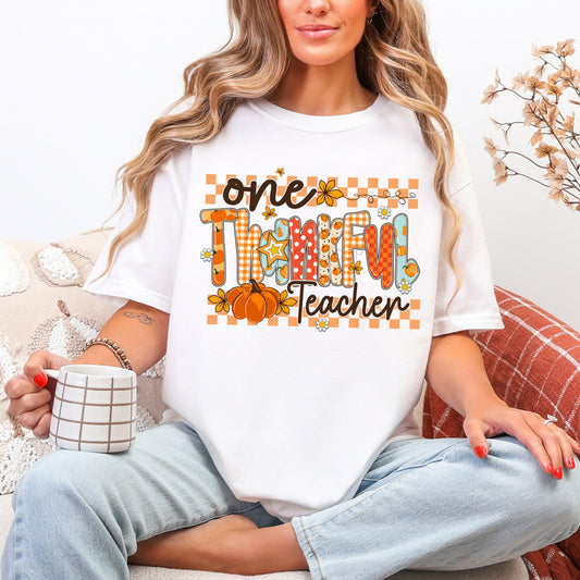 One Thankful Teacher Tee