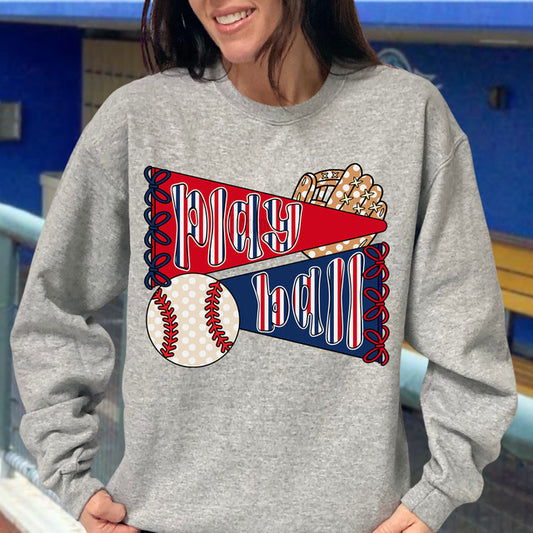 Play Ball Pennant Crew
