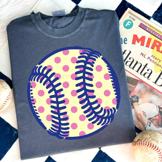Polkadot Softball Tee