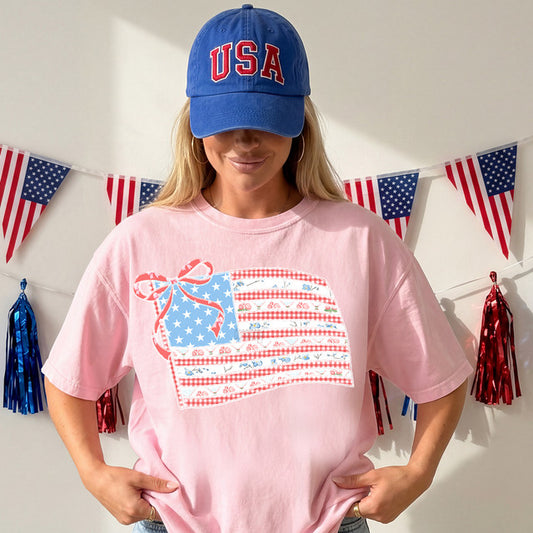 Lace Flag Tee