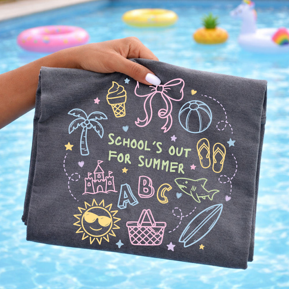 School's Out Doodle Tee