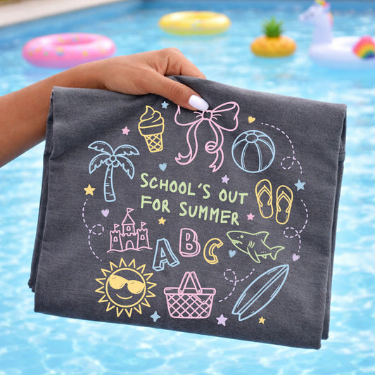 School's Out Doodle Tee