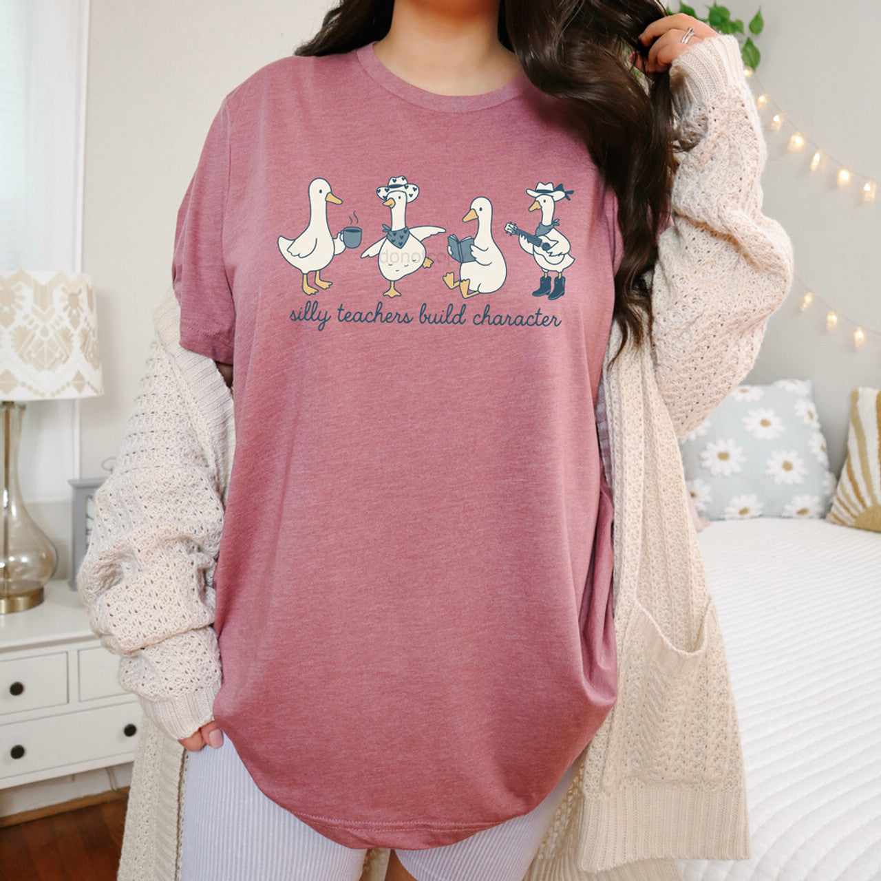 Teacher Silly Goose Tee
