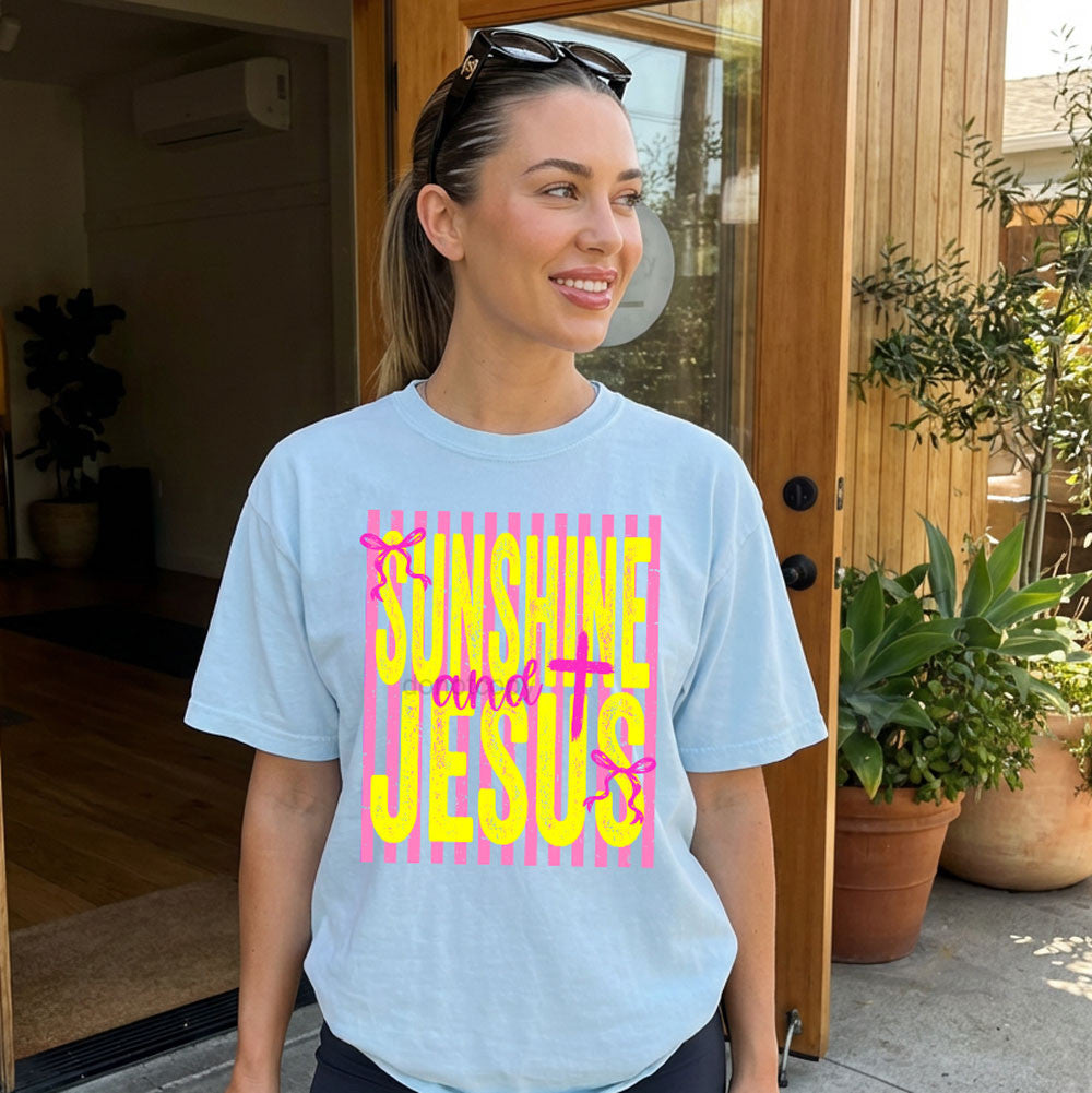 Sunshine & Jesus Tee