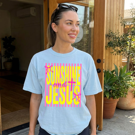 Sunshine & Jesus Tee