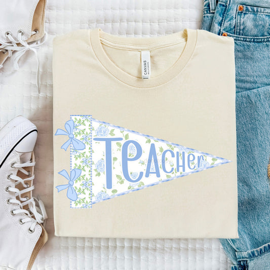 Teacher Pennant Tee