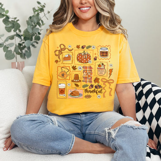 Thankful Collage Tee