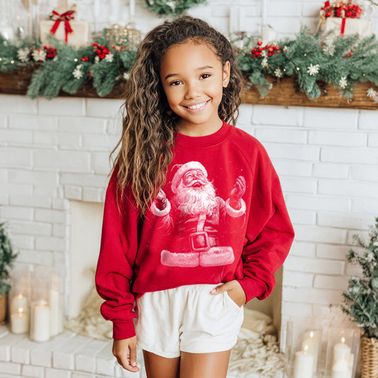 Youth Vintage Santa Crew